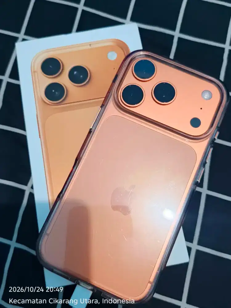 IPHONE 17 PRO 256GB FULLSET RESMI IBOX
