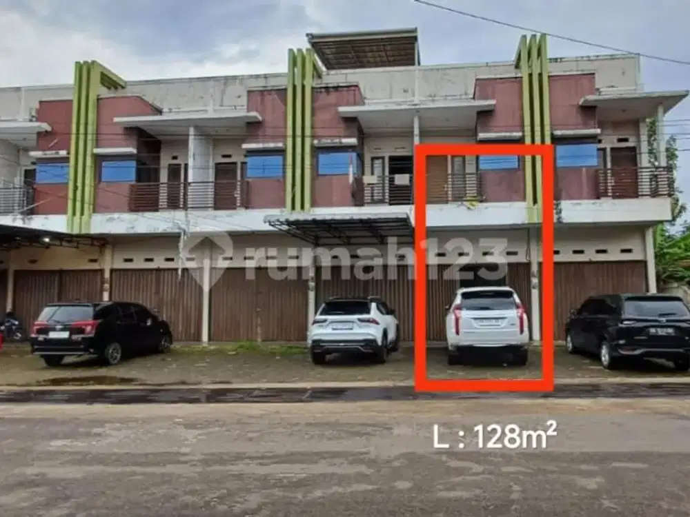 Ruko 2 Lantai Siap Pakai, Parkiran Luas Di Panglima Aim