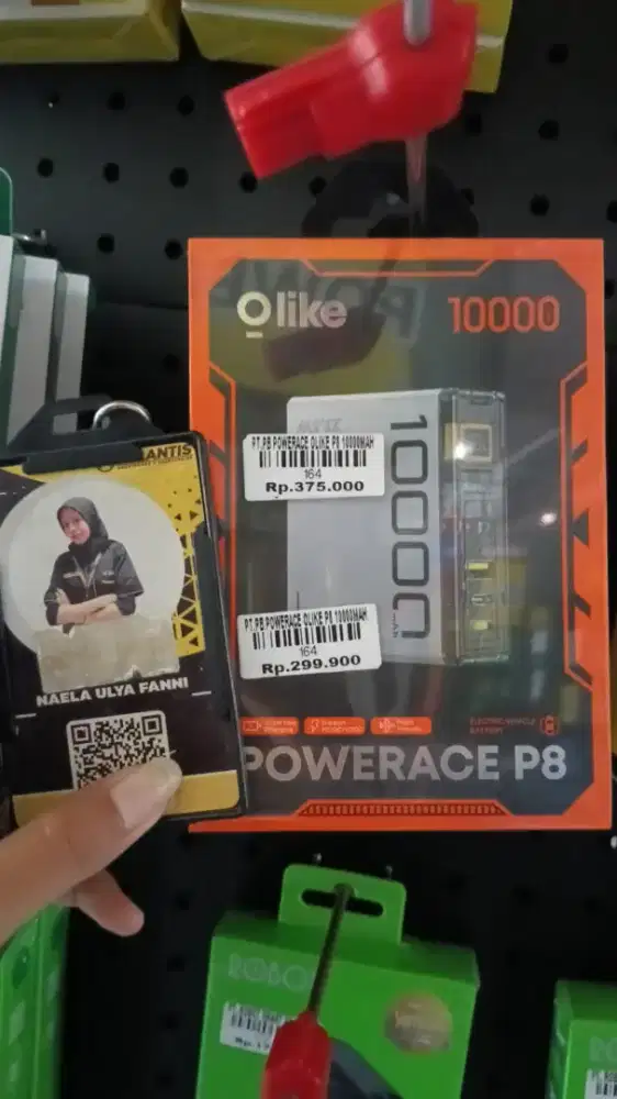 PB POWERACE OLIKE P8 10000MAH| ATLANTIS DAHSYAT