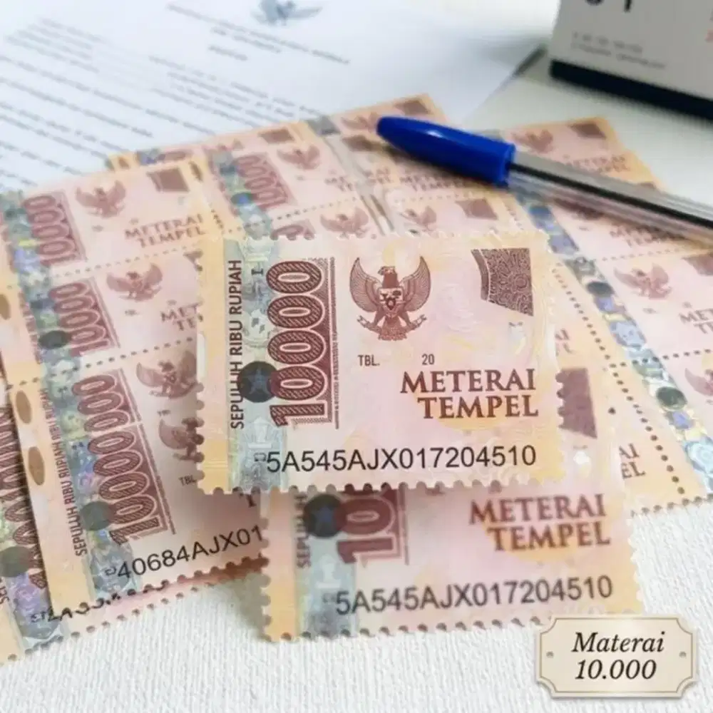 Materai 10000 ori