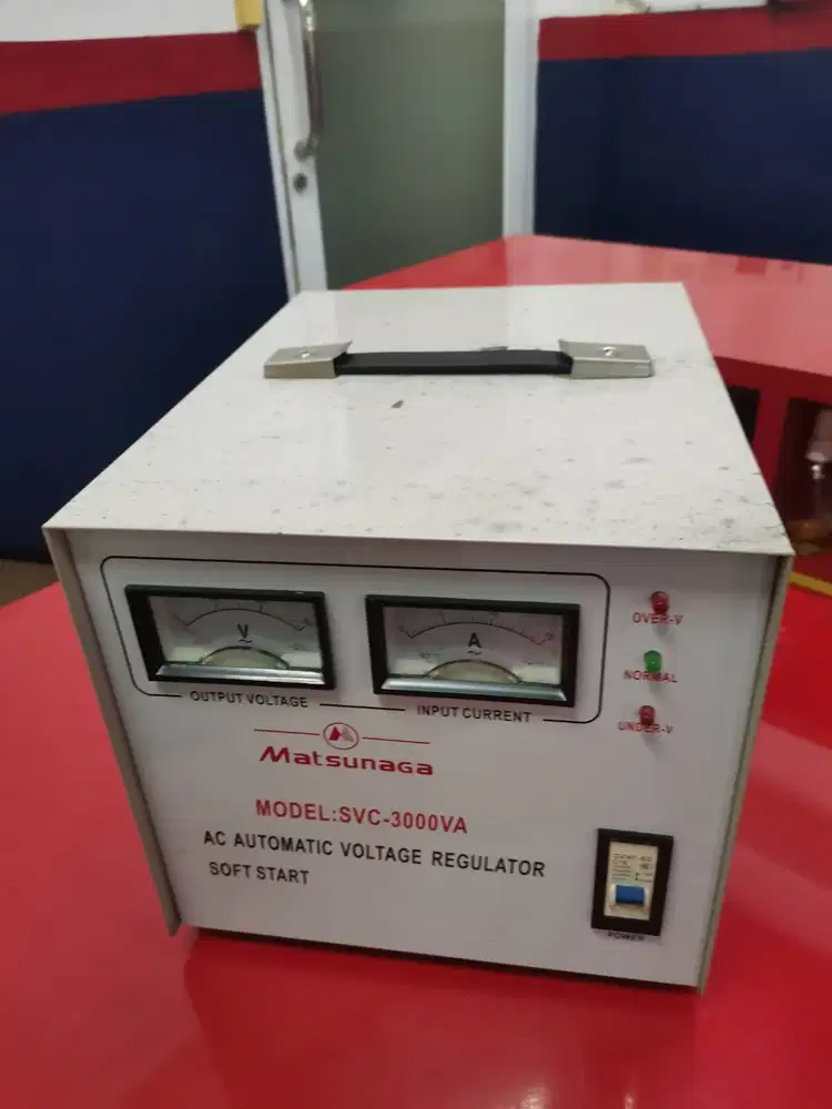 STABILIZER LISTRIK (TRAVO) MATSUNAGA SVC-3000VA