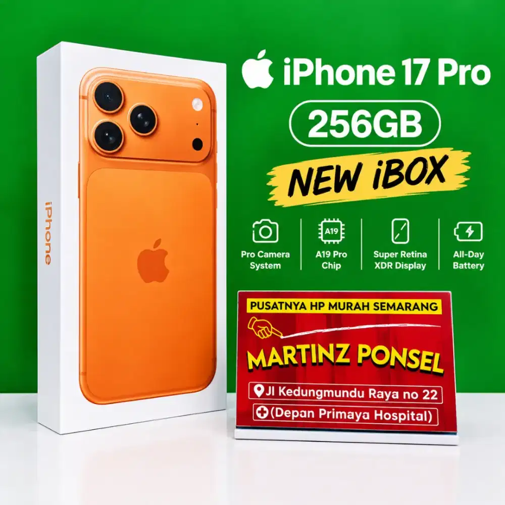 Iphone 17 pro 256gb new ibox