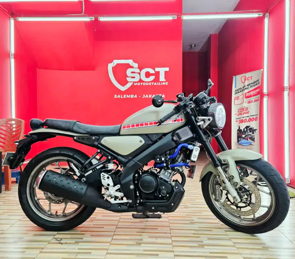 JualCpt90%LikeNew Modif 11Jt PjkSep27 YAMAHA XSR 2022 XSR 155