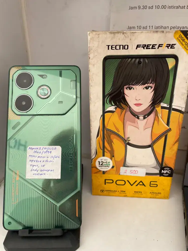 Tecno pova 6 ram 12/256 gb