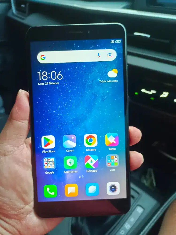 xiomi mi max 2 ram 4/64gb kondisi normal
