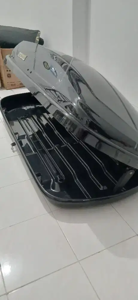Roof Box + Cross bar Brand Otto Rack 400 L Universal Inova murah
