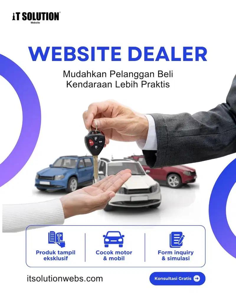 Jasa Pembuatan Website Dealer Profesional dan Modern