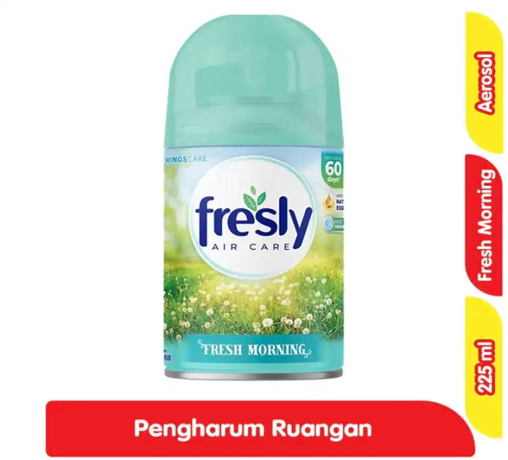 HARGA PROMO: Fresly Pengharum Ruangan Aerosol 225 ml
