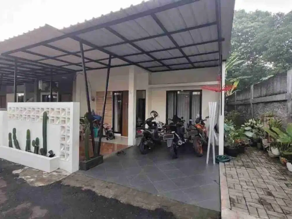 Dijual cepat rumah cluster posisi pojok di Gunung Sindur dekat Pamulang