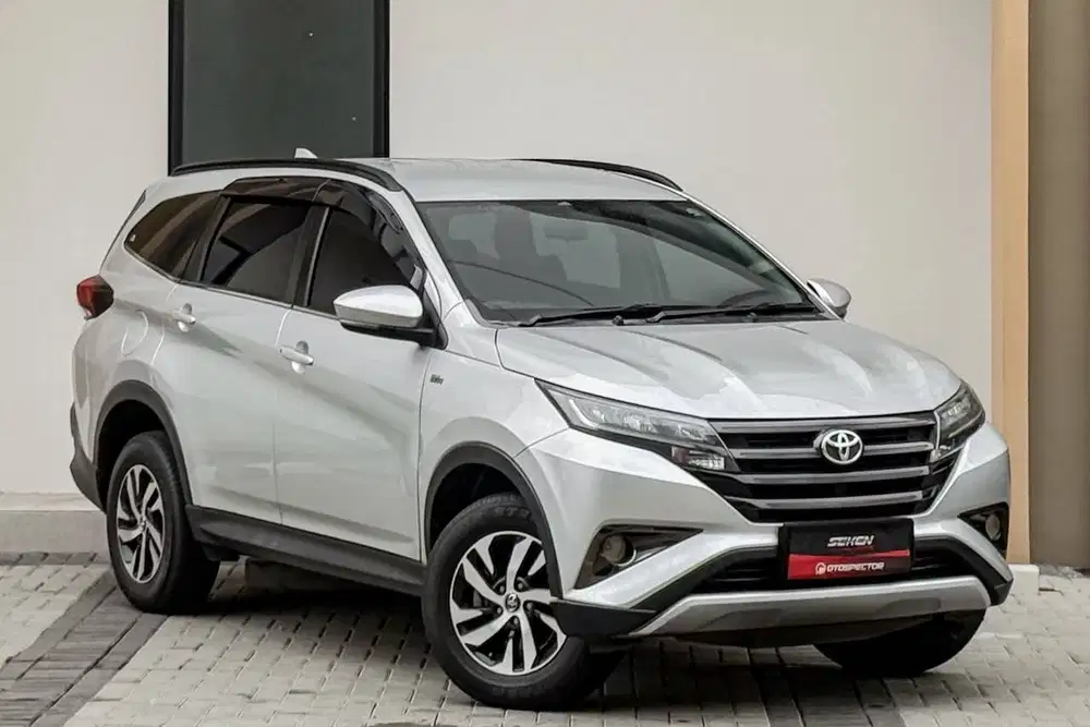 Toyota Rush 1.5G 1.5 G AT Matic 2018 Silver Metalik. FULL RECORD!!!
