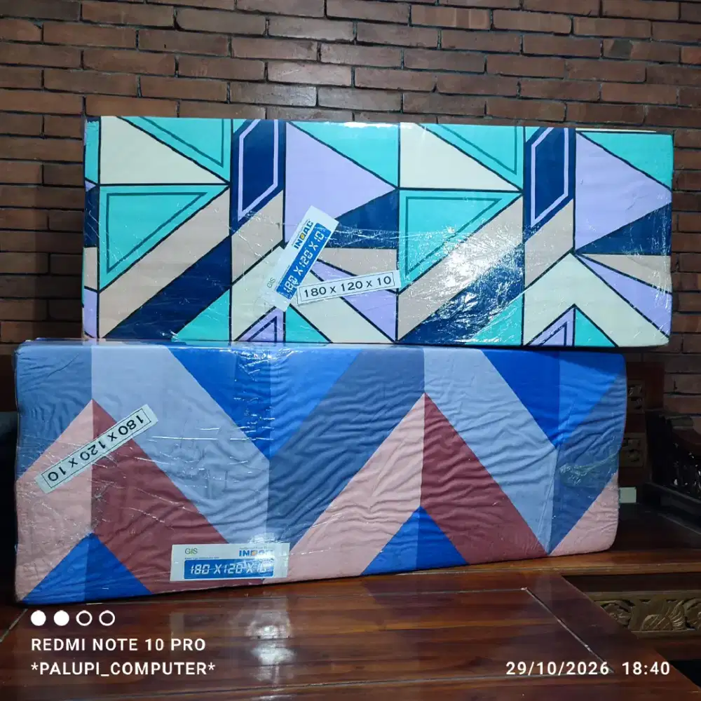 Kasur Busa Lipat Rebounded Inoac 120cm 180cm 10cm