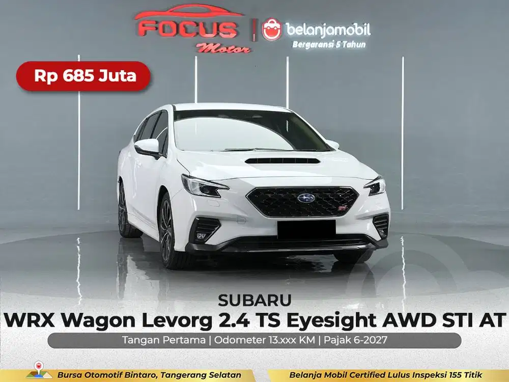[GARANSI 5TH AWD KM LOW] Subaru WRX Wagon Levorg TS 2022/2023/2024