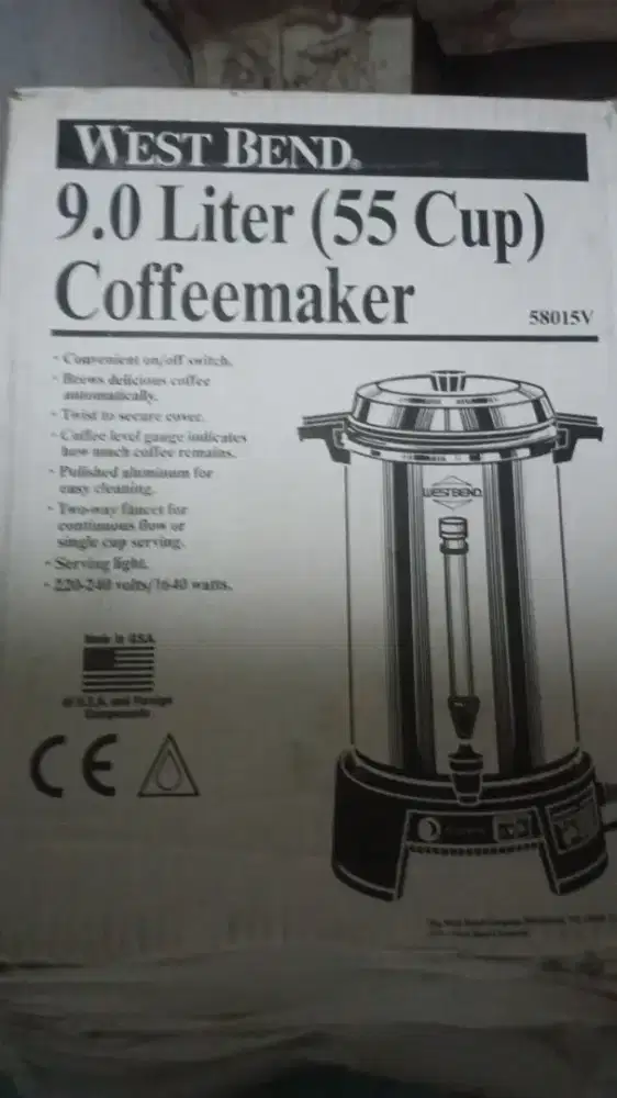 Coffe maker merk west bend