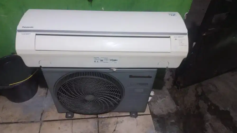 AC panasonic r32 1/2- 1pk orisinil siap pasang