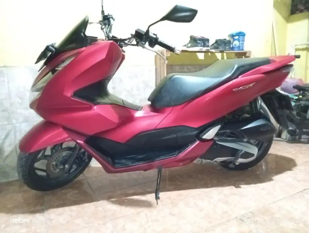 PCX CBS 160 2022 merah doff