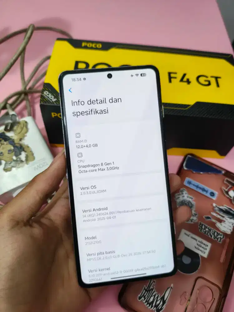 POCO F4 GT 5G LENGKAP