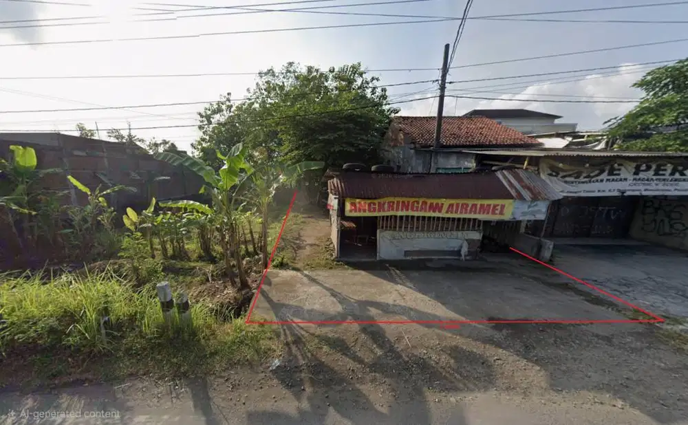 Jual Tanah Pinggir Jalan Imogiri Timur, SHM, Luas 174m2, Lebar Muka 7m
