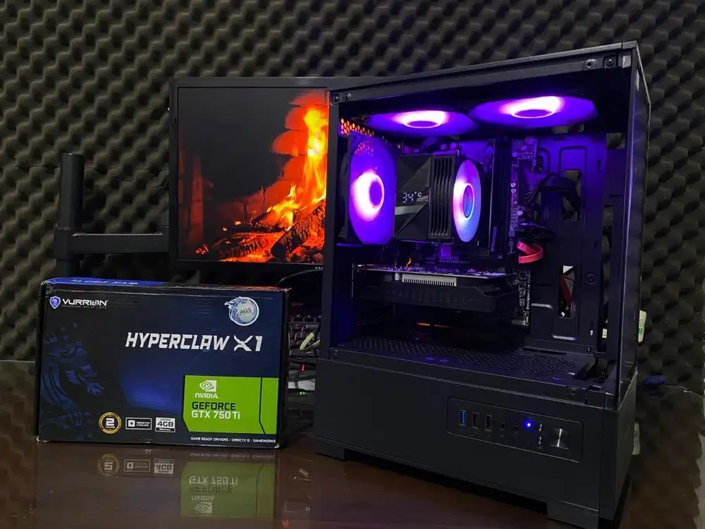 PC GAMING EDITING RENDERING I5 GEN6 | GTX750Ti 4GB | RAM 8GB | SSD128