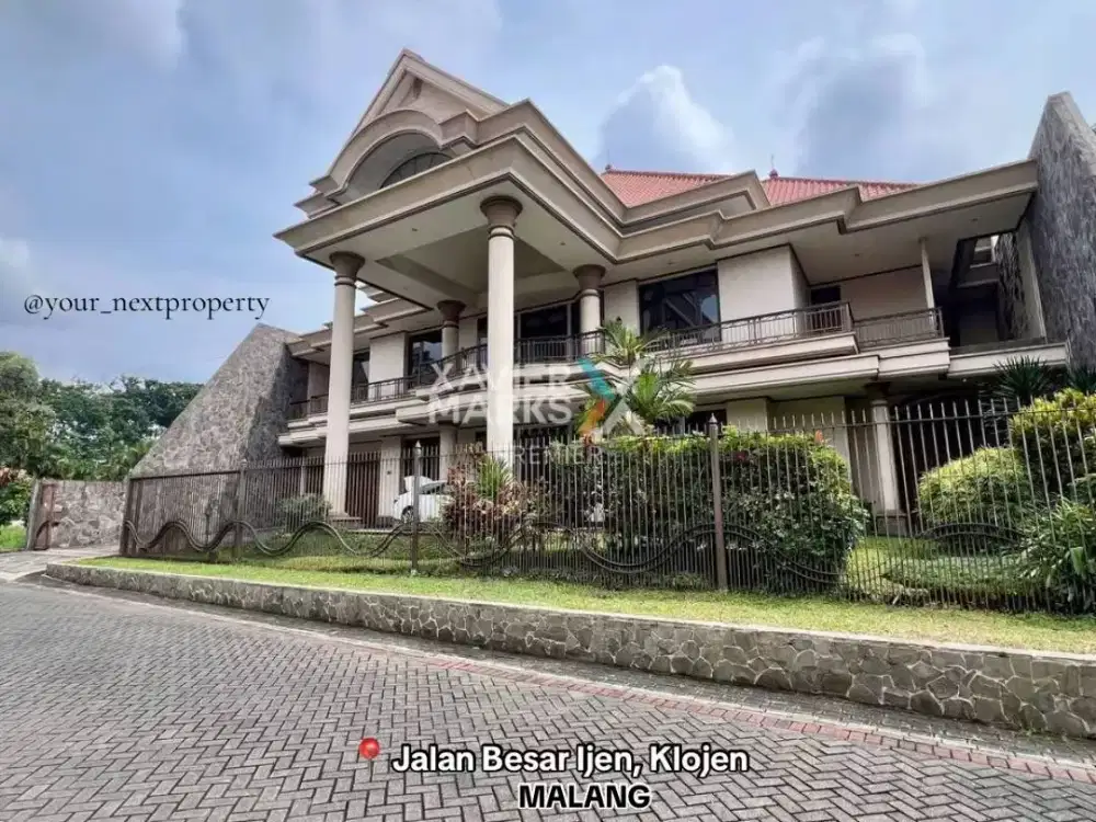 Rumah Old Money Vibes Di Kawasan Jalan Besar Ijen, Klojen Kota Malang