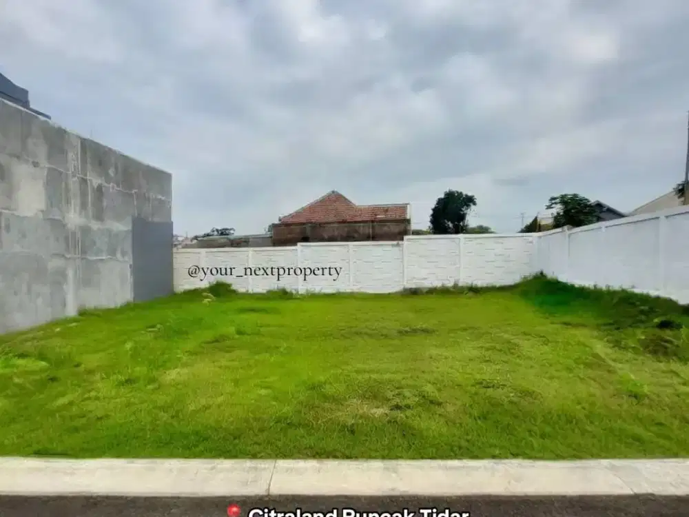 Tanah Kavling Langka Di Private Cluster Citraland Puncak Tidar Malang