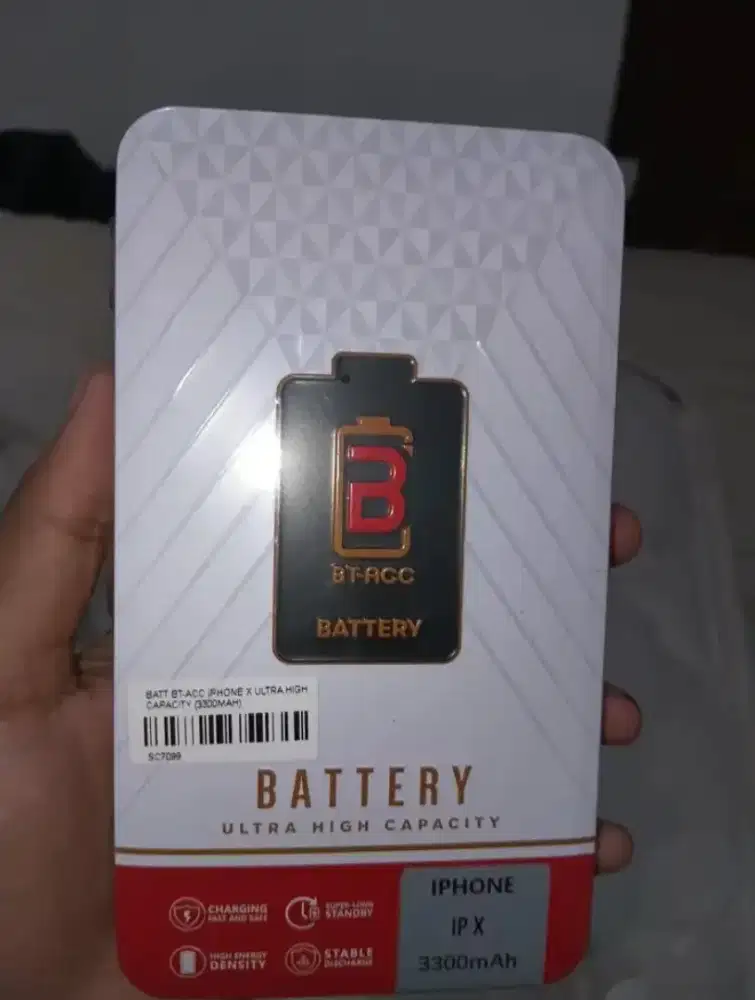 batre iphone x masih segel
