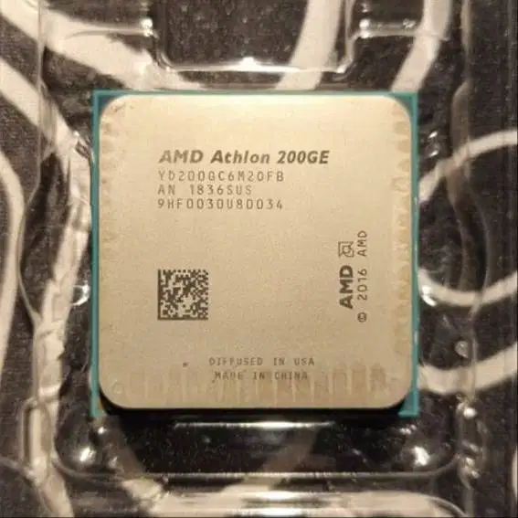 AMD Athlon 200GE Radeon Vega 3 3.2ghz - TRAY