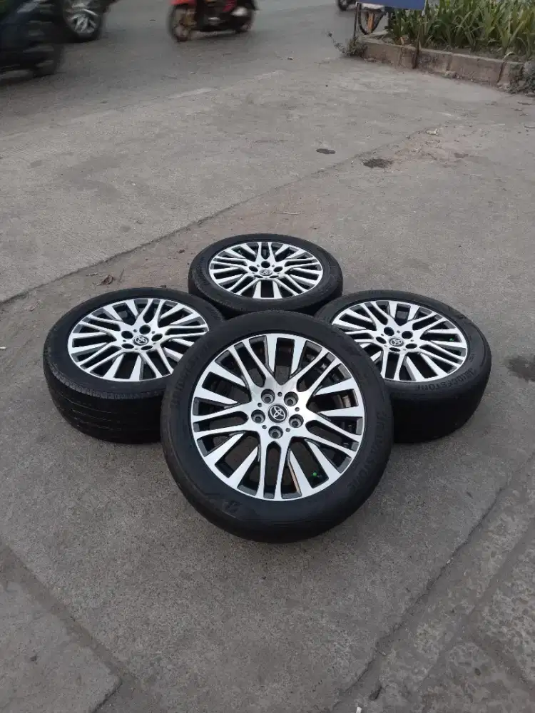 jual veleg ori copotan toyota alphard r 18 ban 2024 bs tuker tamba