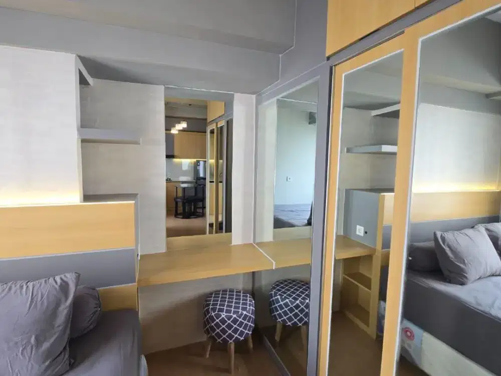 DIJUAL APARTEMEN EDUCITY TOWER HARVARD LANTAI 11 BARU GRESS - FULL INTERIOR