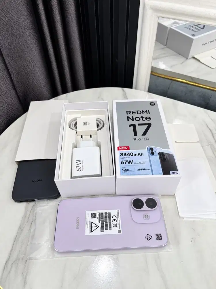 Redmi note 17 pro 5g 8/256gb fullset like new