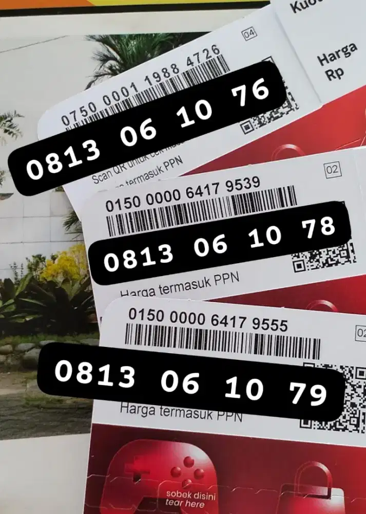 NOMOR CANTIK 10 DIGIT SIMPATI ISI 45 GB BERLAKU SATU BULAN.