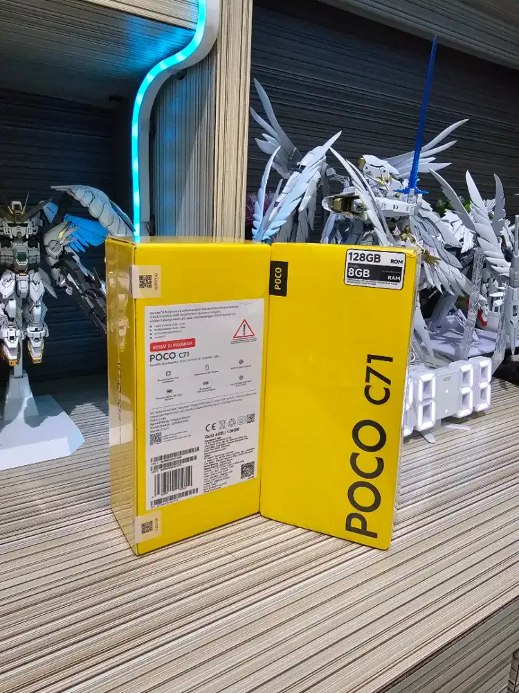 Poco C71 (4/128) - Garansi Resmi (BNIB)