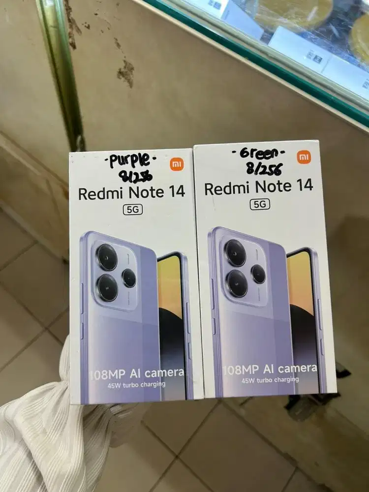 Redmi Note 14 5g 8/256 Baru