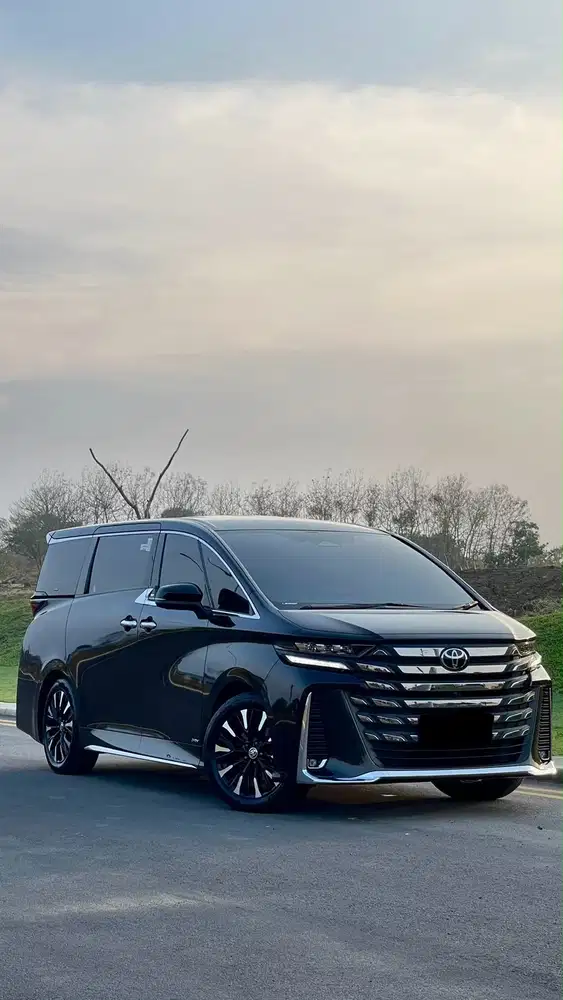 Toyota Vellfire 2.5 HEV 2025 Matic Hitam All New Plat AG