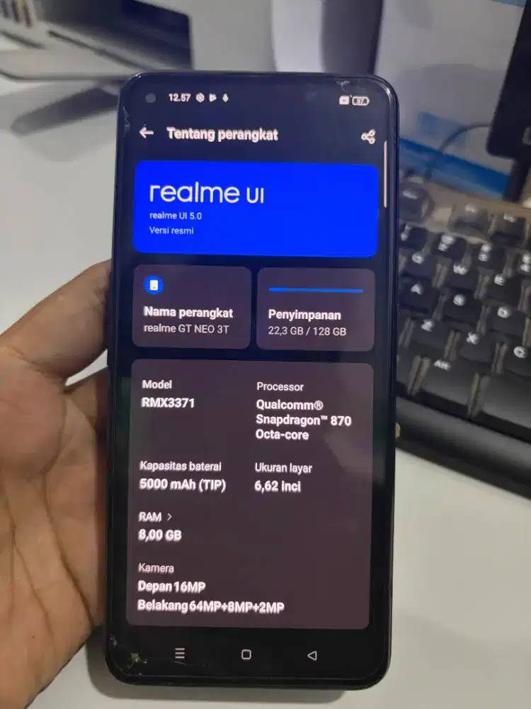 realme gt neo 3t bsa tt