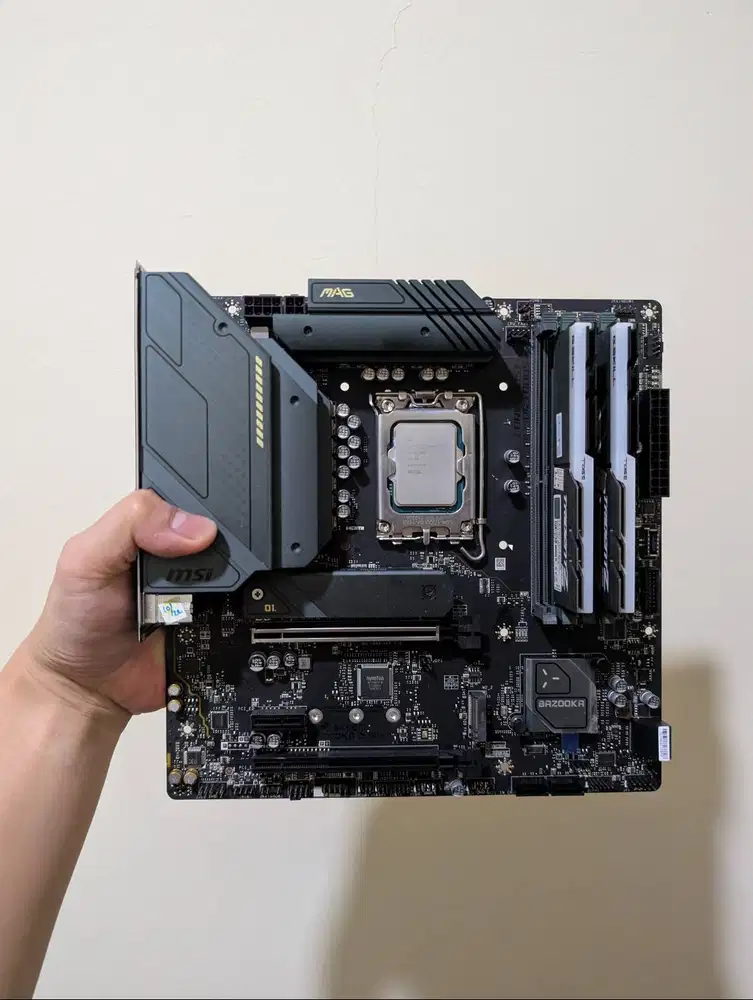 Paket Motherboard Processor RAM NVME SSD Intel Gen 12