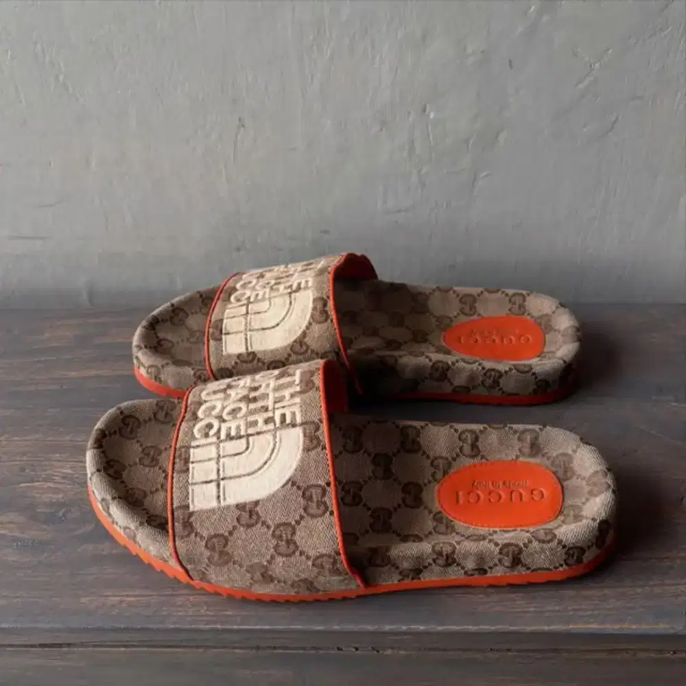 Gucci x TNF sandal