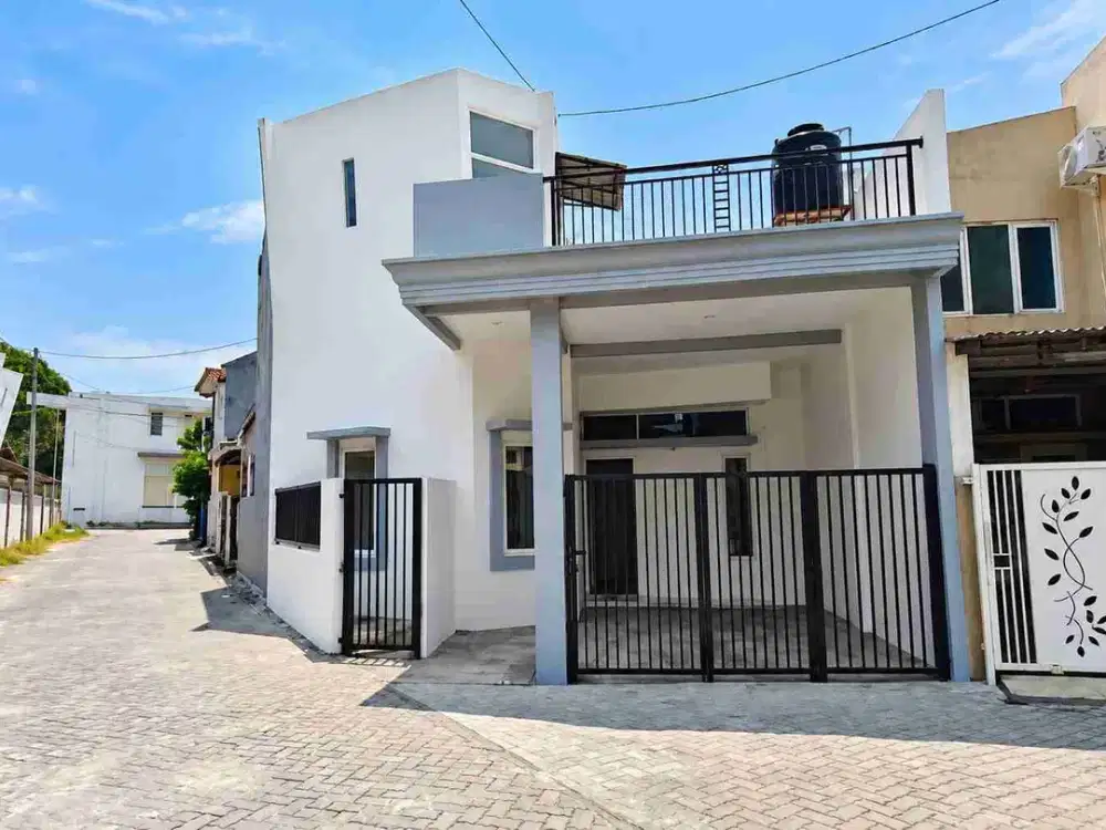 Termurah ‼ Rumah Baru Renovasi di De Alamuda Wiyung - Dekat Kebraon Pondok Maritim