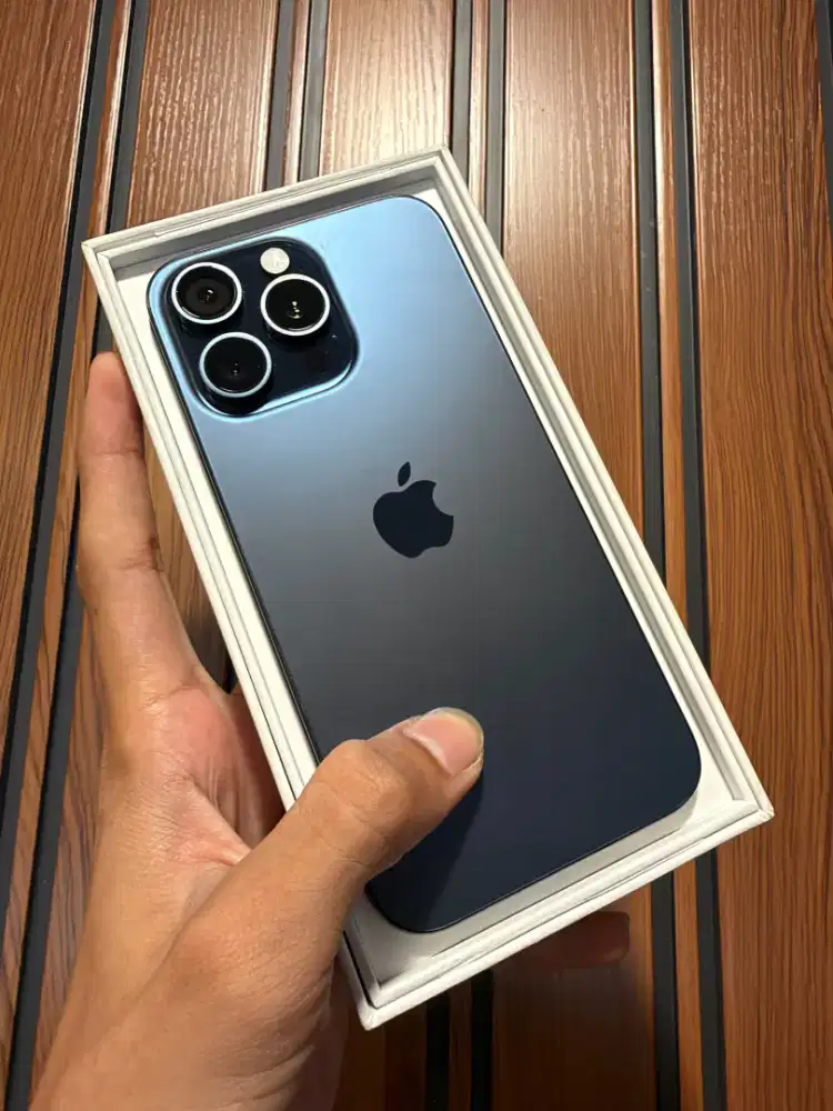 iPhone 15 pm blue titanium 256gb iBox