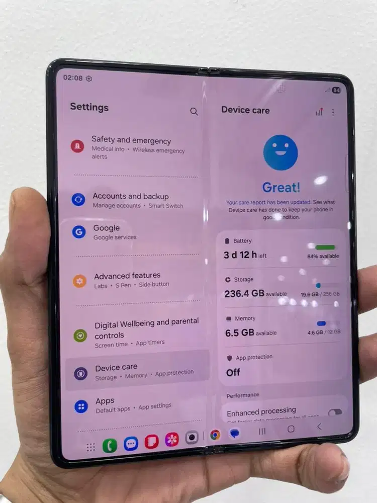 Samsung fold 3 ram12/255 ex inter