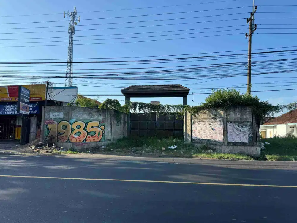 Disewakan tanah pinggir jalan pantura