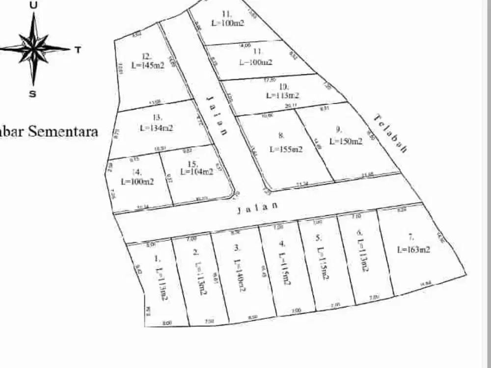 Tanah Di Dalung aspek perumahan