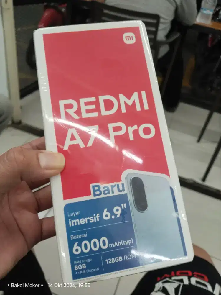 Redmi A7pro 4/128gb baru segel