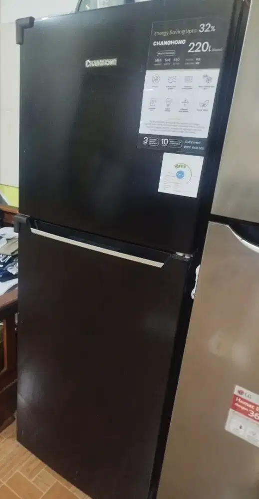 Jual Kulkas Changhong Bekas kondisi sangat bagus