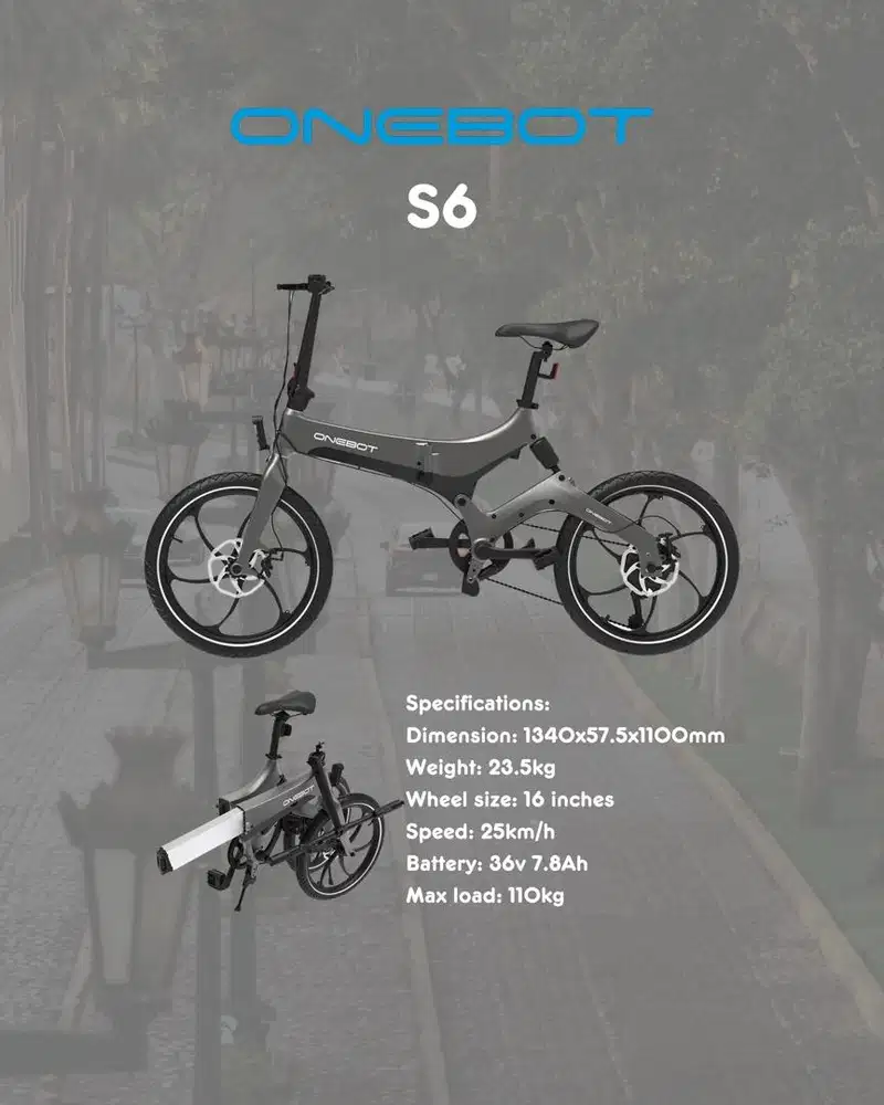 E-Bike Onebot S6