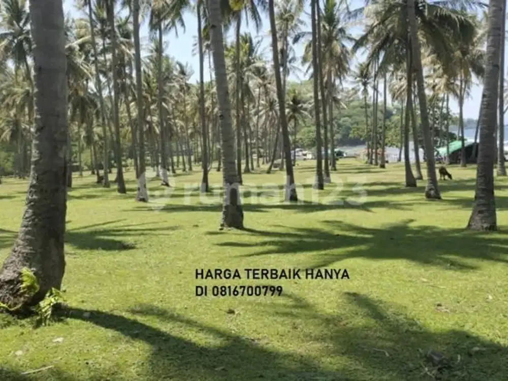 Tanah di Pinggir Pantai Sengigi, Desa Pemenang Barat, Lombok Utara