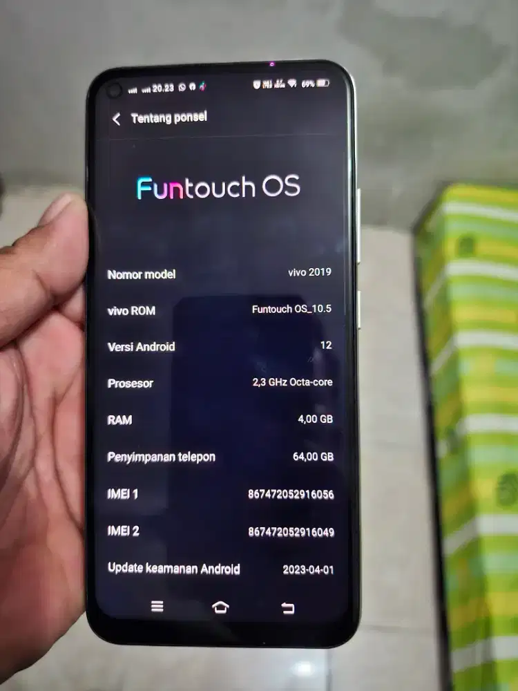 Vivo y30i fullset