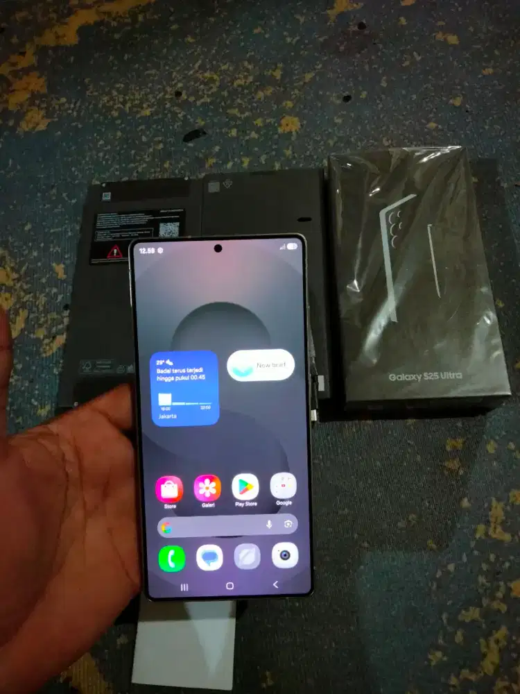 Samsung S25 Ultra Ram 12/1 Tb Fullshet Sein Mulus TT Hp Lain