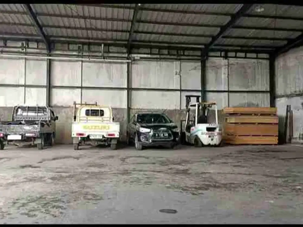 Disewakan Gudang Ada ruang Kantor di Serua, Bojongsari, Depok