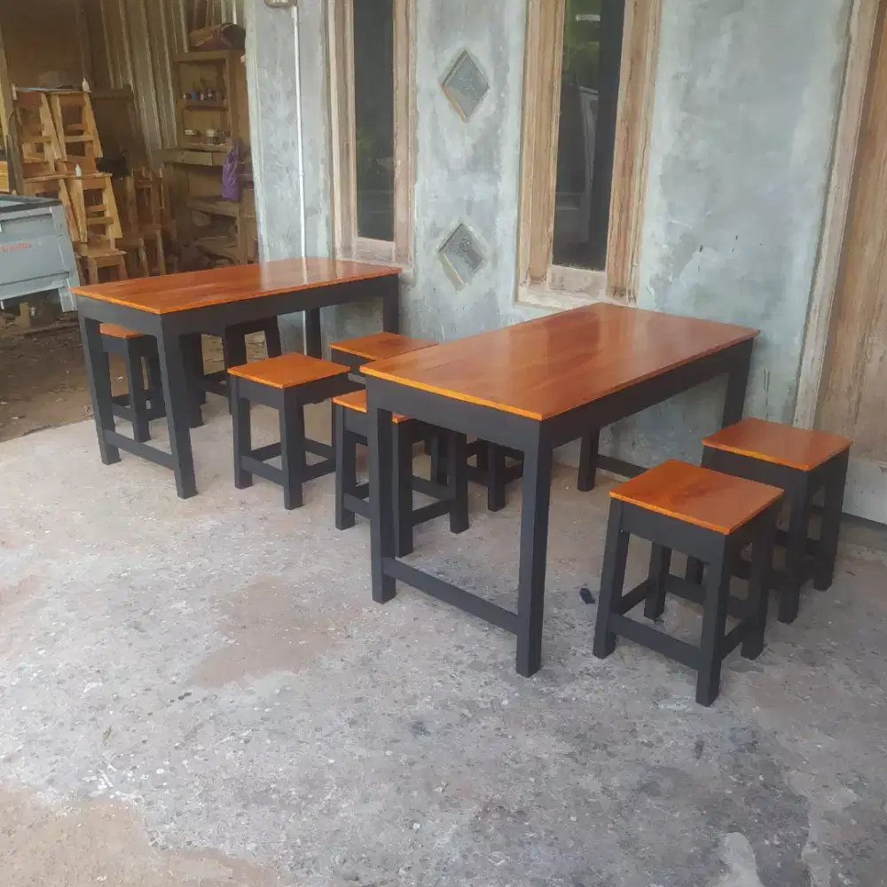 Meja kursi warung