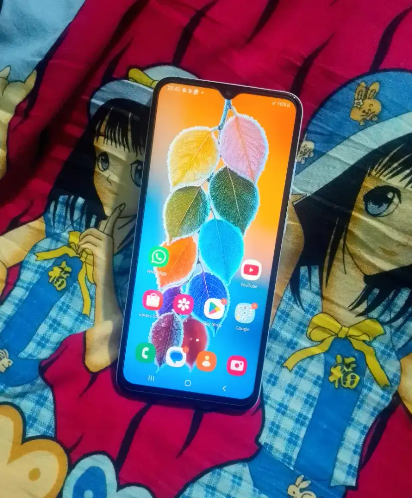 Samsung A04E 4G Ram 3+4/32 GB Full Layar Gedek Sehat 100%